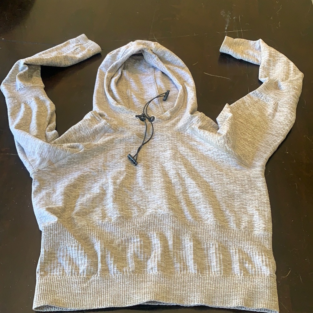 Balance Athletica cropped long sleeve hoodie